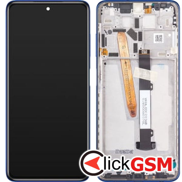 Piesa Display Original Cu Touchscreen Si Rama Black Xiaomi Poco X3 Pro 46xy