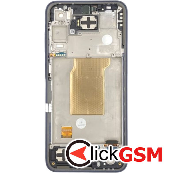 Piesa Display Original Cu Touchscreen Si Rama Bleumarin Samsung Galaxy A35 4277