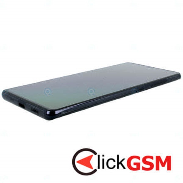 Piesa Piesa Display Original Cu Touchscreen Si Rama Bleumarin Samsung Galaxy S20 Fe 5g Nv8