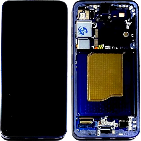 Display Original cu TouchScreen, Rama Bleumarin Samsung Galaxy S25 · Ecran Display SAMSUNG S25 5G / S931 Service Pack Cu Rama - NAVY
