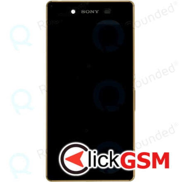 Piesa Piesa Display Original Cu Touchscreen Si Rama Copper Sony Xperia Z3.plus Zap