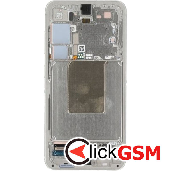 Piesa Display Original Cu Touchscreen Si Rama Galben Samsung Galaxy S24 2d54