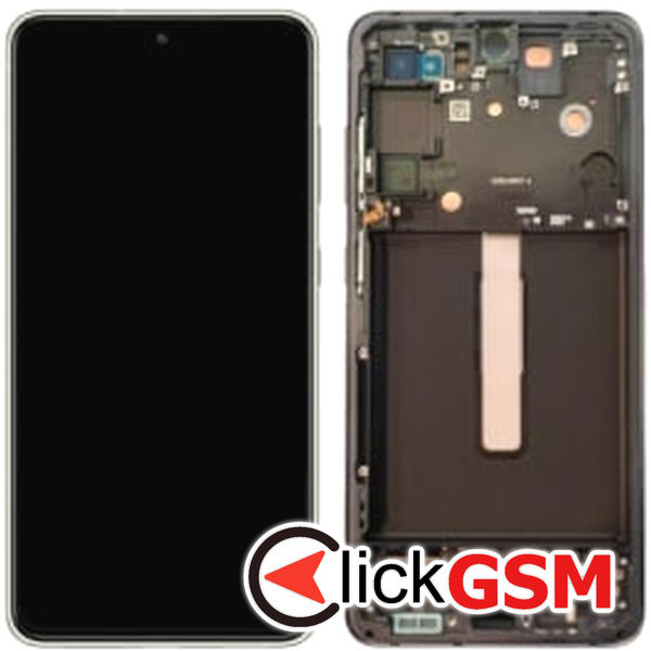 Piesa Piesa Display Original Cu Touchscreen Si Rama Graphite Samsung Galaxy S21 Fe 18mi