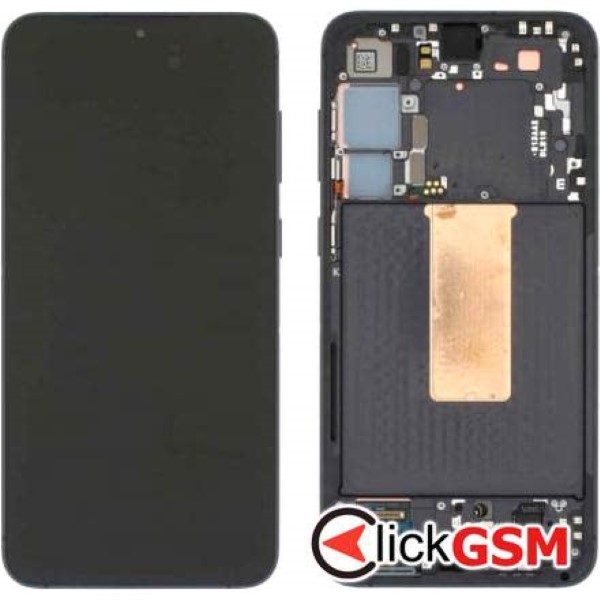 Piesa Display Original Cu Touchscreen Si Rama Gri Inchis Samsung Galaxy S23.plus 337d