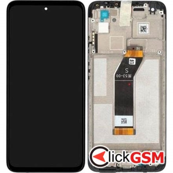 Piesa Piesa Display Original Cu Touchscreen Si Rama Gri Inchis Xiaomi Redmi 10 28kr