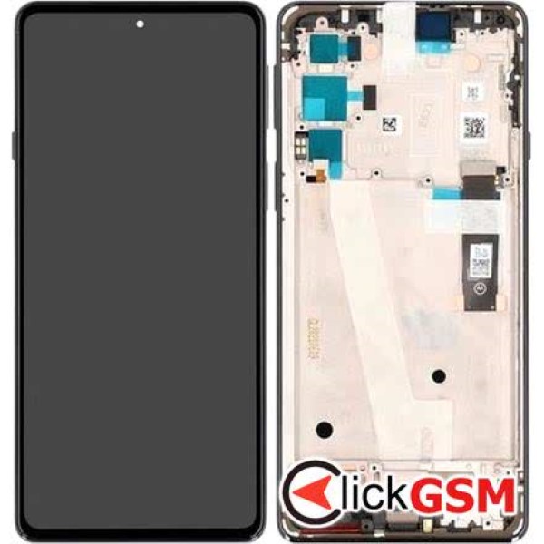 Piesa Display Original Cu Touchscreen Si Rama Gri Motorola Edge 20 1ifn