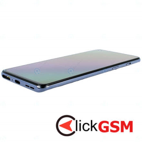 Piesa Display Original Cu Touchscreen Si Rama Gri Oneplus Nord 2 5g 180y