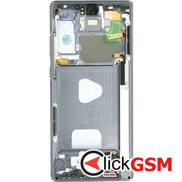 Piesa Display Original Cu Touchscreen Si Rama Gri Samsung Galaxy Note20 4083