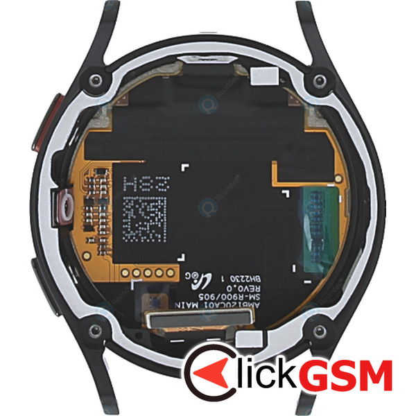 Piesa Piesa Display Original Cu Touchscreen Si Rama Gri Samsung Galaxy Watch 5 40mm 28hh