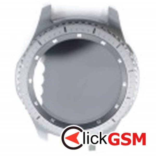 Piesa Display Original Cu Touchscreen Si Rama Gri Samsung Galaxy Watch S3 Frontier Vyl