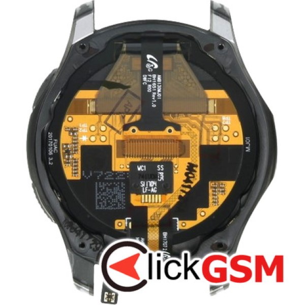 Piesa Piesa Display Original Cu Touchscreen Si Rama Gri Samsung Galaxy Watch S3 Frontier W8v