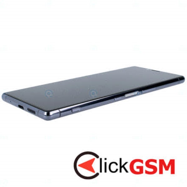 Piesa Piesa Display Original Cu Touchscreen Si Rama Gri Sony Xperia 1 Nbg