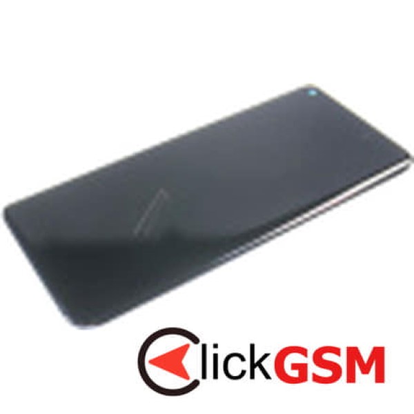 Piesa Piesa Display Original Cu Touchscreen Si Rama Gri Xiaomi Mi 10 Ekd