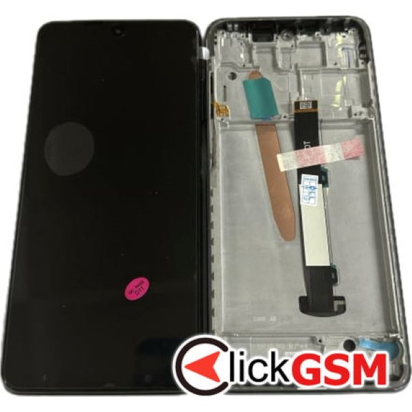 Piesa Display Original Cu Touchscreen Si Rama Gri Xiaomi Mi 10t Lite 3ctw