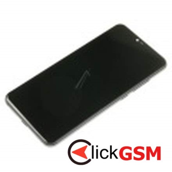 Piesa Piesa Display Original Cu Touchscreen Si Rama Gri Xiaomi Mi 8 Lite 790