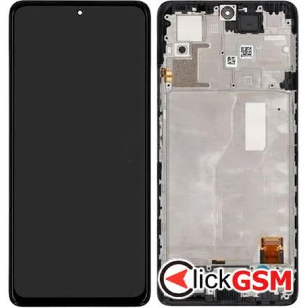 Piesa Display Original Cu Touchscreen Si Rama Gri Xiaomi Redmi Note 10 Pro 1f6y