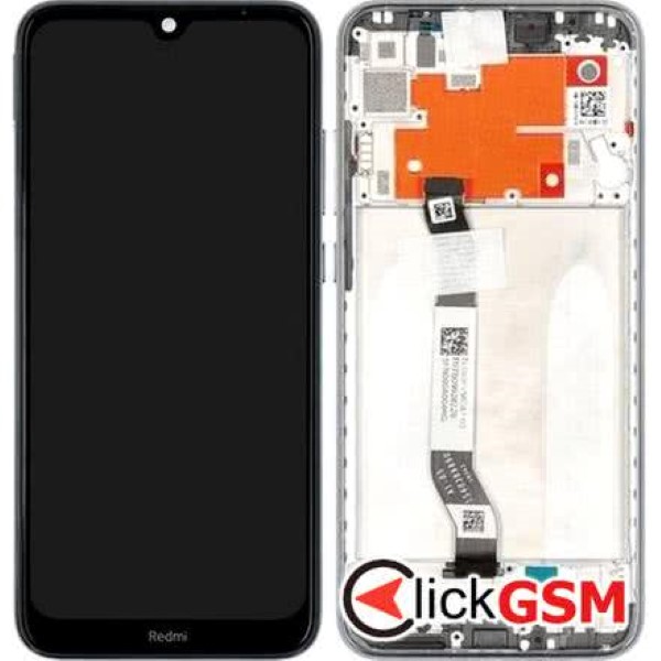 Piesa Piesa Display Original Cu Touchscreen Si Rama Gri Xiaomi Redmi Note 8t 1hwd