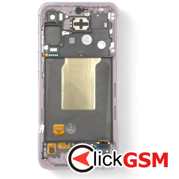 Piesa Piesa Display Original Cu Touchscreen Si Rama Lavender Samsung Galaxy A55 40rl