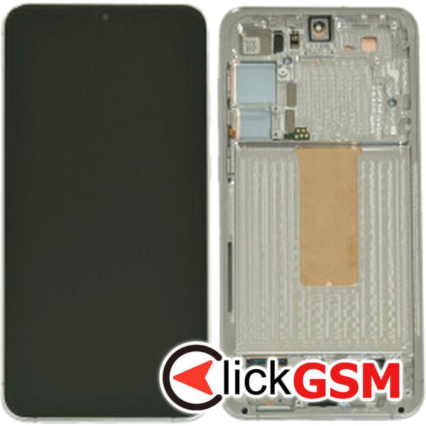 Piesa Display Original Cu Touchscreen Si Rama Lime Samsung Galaxy S23.plus O8g