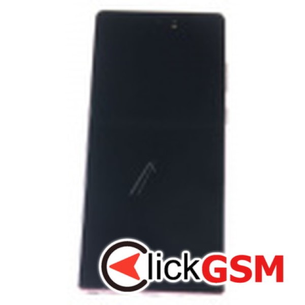 Piesa Display Original Cu Touchscreen Si Rama Maro Auriu Samsung Galaxy Note20 18da