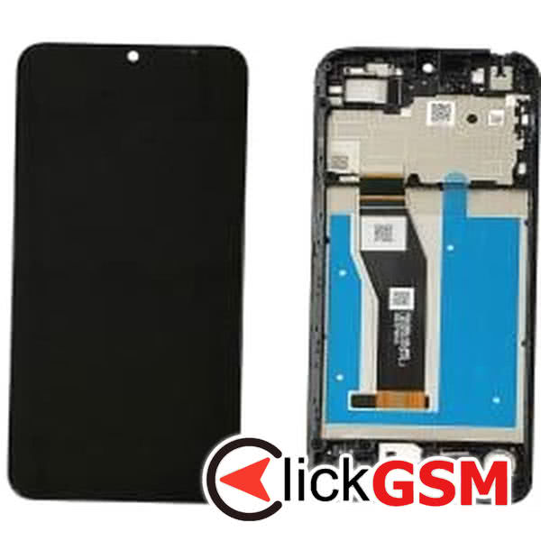 Piesa Piesa Display Original Cu Touchscreen Si Rama Motorola Moto E13 2clp