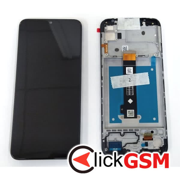 Piesa Piesa Display Original Cu Touchscreen Si Rama Motorola Moto E20 1ld7