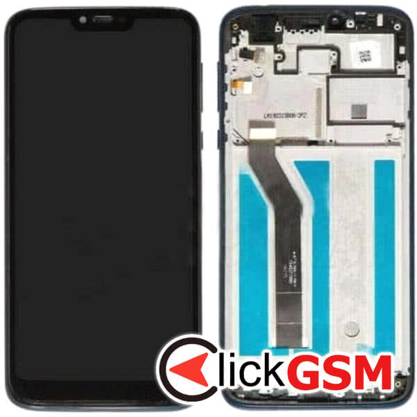 Piesa Display Original Cu Touchscreen Si Rama Motorola Moto G20 12f1