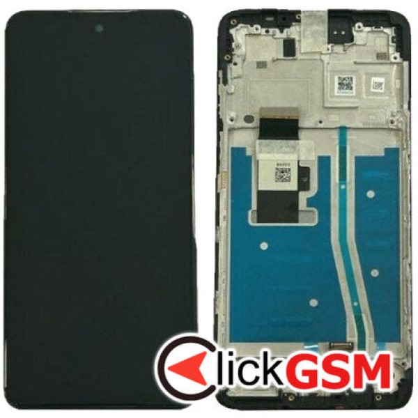 Piesa Display Original Cu Touchscreen Si Rama Motorola Moto G53 343e