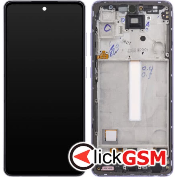 Piesa Piesa Display Original Cu Touchscreen Si Rama Mov Samsung Galaxy A52s 5g 13bw