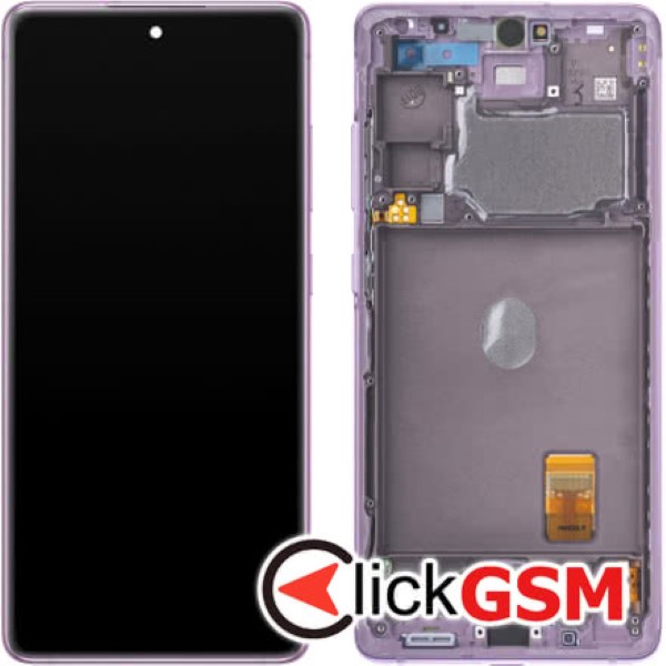 Piesa Piesa Display Original Cu Touchscreen Si Rama Mov Samsung Galaxy S20 Fe 5g Gzh