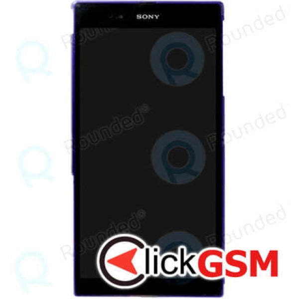 Piesa Piesa Display Original Cu Touchscreen Si Rama Mov Sony Xperia Z Ultra 15sl