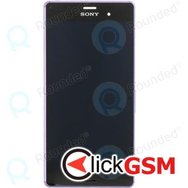 Piesa Display Original Cu Touchscreen Si Rama Mov Sony Xperia Z3 Z83