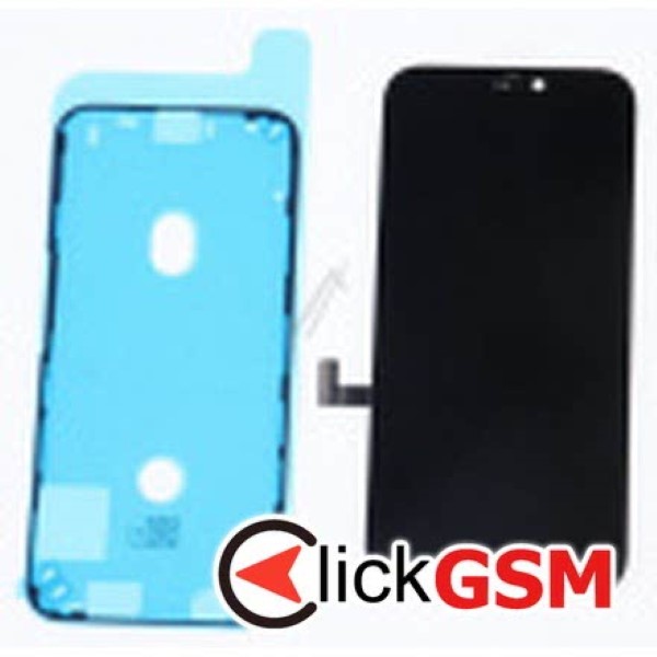 Piesa Piesa Display Original Cu Touchscreen Si Rama Negru Apple Iphone 12 Mini 6mj