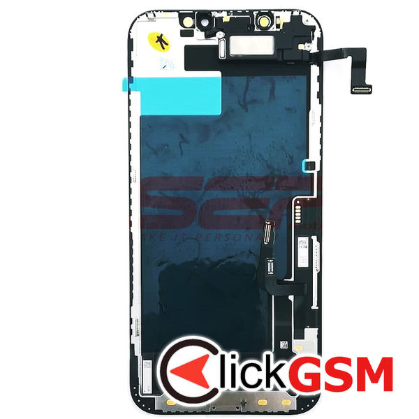 Piesa Display Original Cu Touchscreen Si Rama Negru Apple Iphone 12 Pro 4mjy