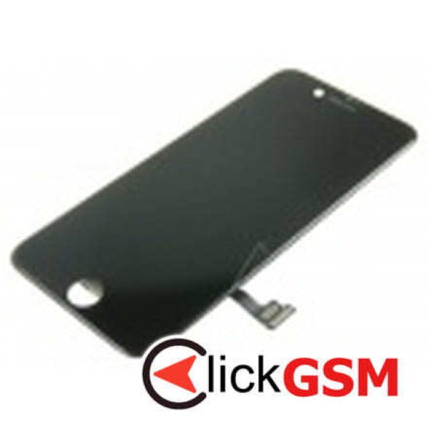 Piesa Display Original Cu Touchscreen Si Rama Negru Apple Iphone 8 7ha