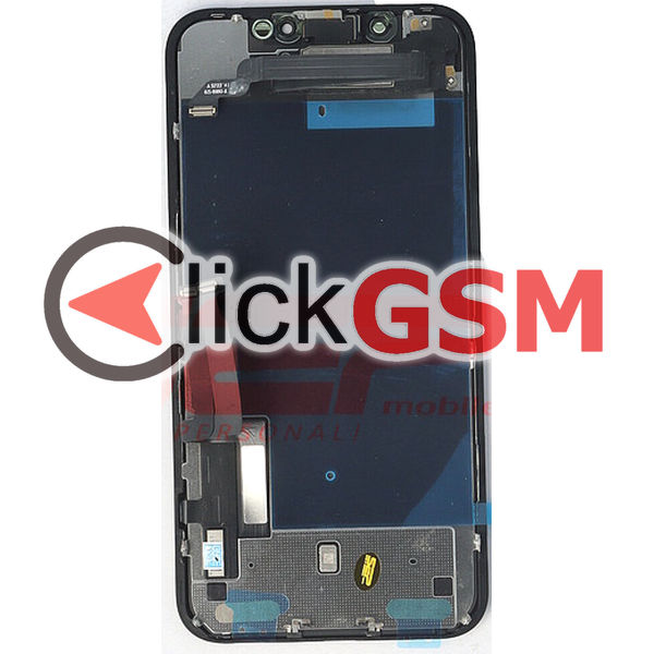 Piesa Display Original Cu Touchscreen Si Rama Negru Apple Iphone Xr 4l1c