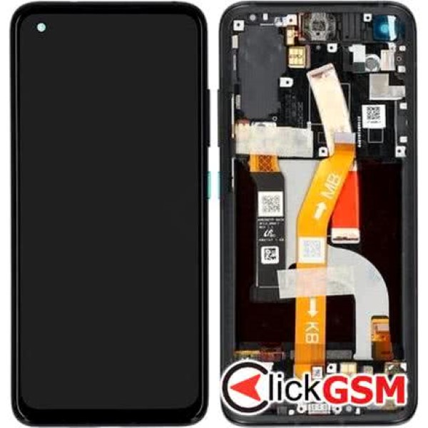 Piesa Piesa Display Original Cu Touchscreen Si Rama Negru Asus Zenfone 8 1g70