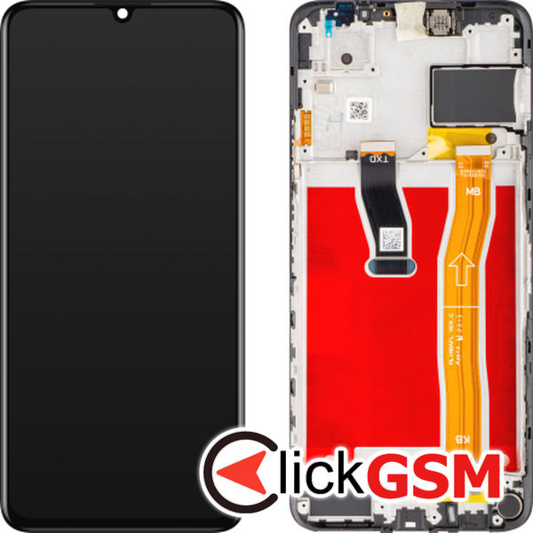 Piesa Piesa Display Original Cu Touchscreen Si Rama Negru Huawei Nova Y70 3c1e