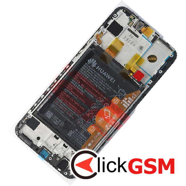 Piesa Display Original Cu Touchscreen Si Rama Negru Huawei P Smart 2019 4ixz