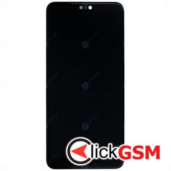 Piesa Display Original Cu Touchscreen Si Rama Negru Huawei P20 1ay0