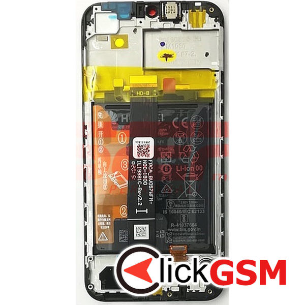 Piesa Piesa Display Original Cu Touchscreen Si Rama Negru Huawei Y5 2019 4pi6