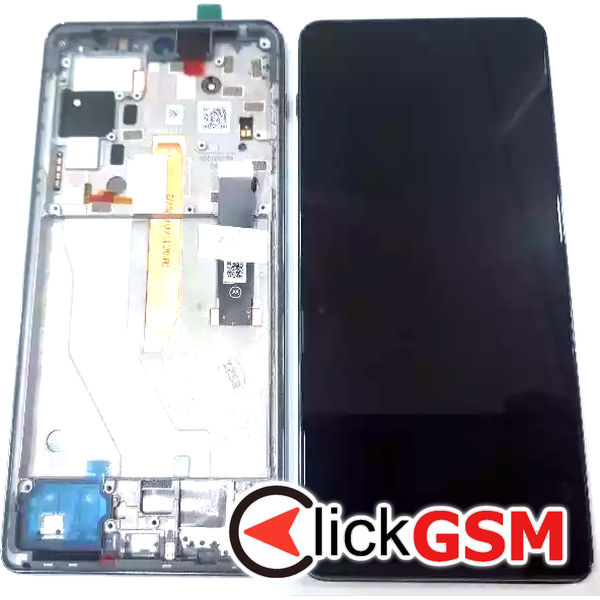 Piesa Display Original Cu Touchscreen Si Rama Negru Motorola Edge 20 Pro 31oo