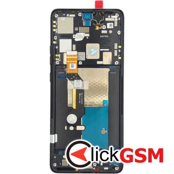 Piesa Display Original Cu Touchscreen Si Rama Negru Motorola Edge 50 Pro 427e