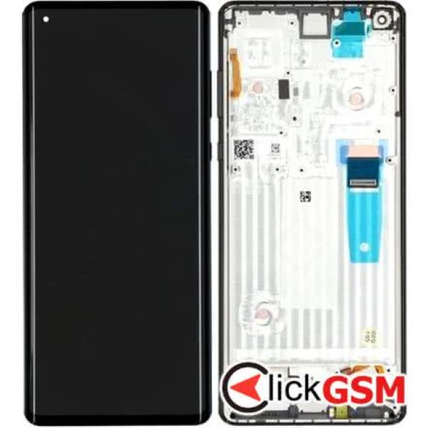 Piesa Display Original Cu Touchscreen Si Rama Negru Motorola Edge.plus 1iij