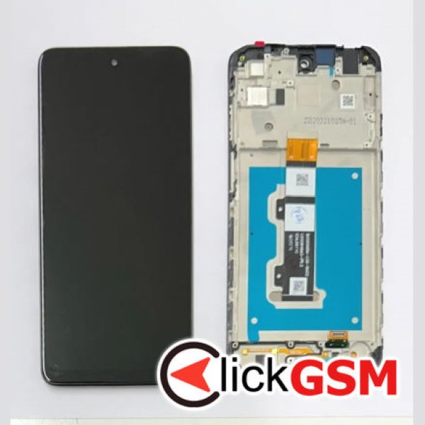 Piesa Piesa Display Original Cu Touchscreen Si Rama Negru Motorola Moto E32 3e0b