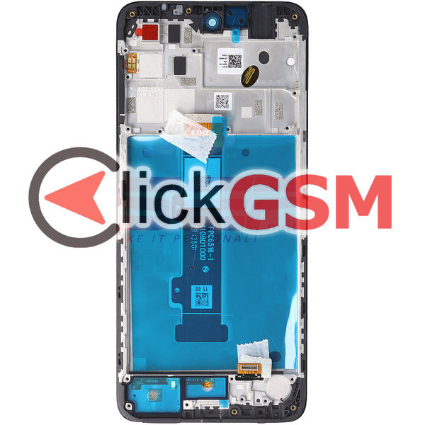 Piesa Display Original Cu Touchscreen Si Rama Negru Motorola Moto E32s 4ksb