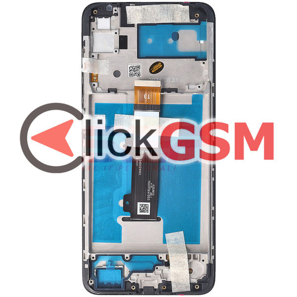 Piesa Display Original Cu Touchscreen Si Rama Negru Motorola Moto E40 4ksc