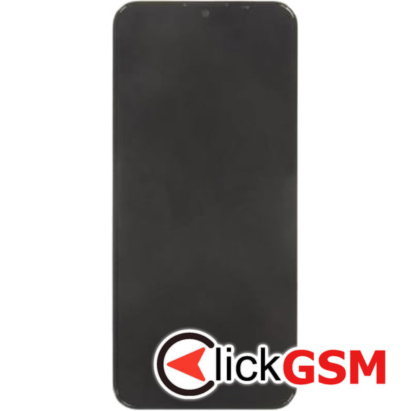 Piesa Piesa Display Original Cu Touchscreen Si Rama Negru Motorola Moto E7 Plus Qac