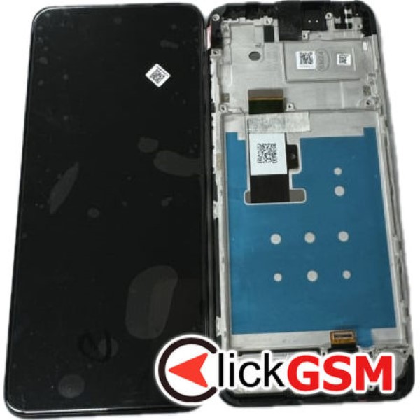 Piesa Display Original Cu Touchscreen Si Rama Negru Motorola Moto G13 3dah