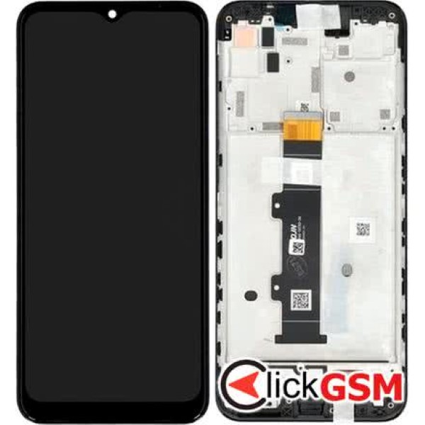 Piesa Piesa Display Original Cu Touchscreen Si Rama Negru Motorola Moto G30 1ieg